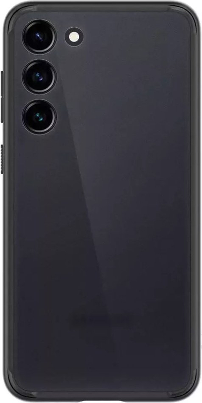Mbulesë telefoni Spigen Ultra Hybrid për Galaxy S23, TPU, pjesë e pasme e fortë matte, e zezë