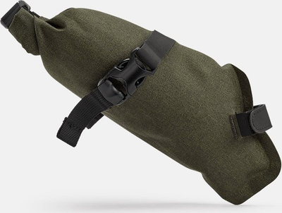 Çantë ndenjëse biçiklete Brooks Scape Saddle Roll Bag, 1L, rezistente ndaj ujit IPX4, jeshile