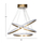 Llambë tavani LED e artë 35×28×55 cm (HM7511.02)
