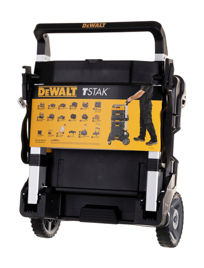 Karrocë DeWALT TSTAK DWST1-71196, teleskopike, 100 kg, e zezë