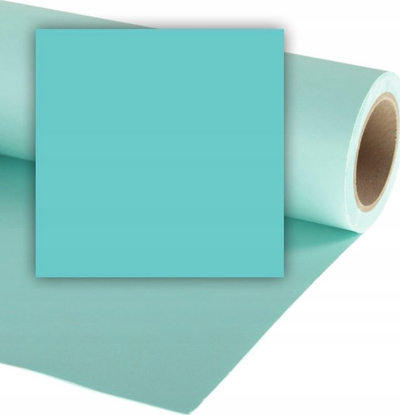 Sfond letre fotografik Colorama Larkspur CO128, 2.72m x 11m, turkeze