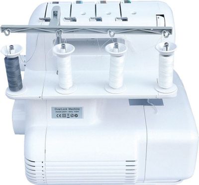 Makinë qepëse overlock Guzzanti GZ 325, 2 3 4 fije, 12 lloje qepjesh, e bardhë