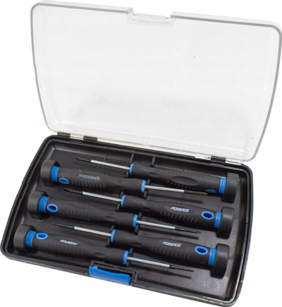 Set kaçavidash precize FORSAGE, 6 pjesë, çelik S2
