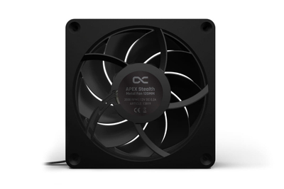 Ventilator PC Alphacool Apex Stealth Metal, 120mm, 2000 rpm, i zi mat