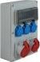 Panel shpërndarës ndërtimi Elektro-Plast RB-1632 65.1632, IP44, 1x16A 1x32A 3x230V, portokalli
