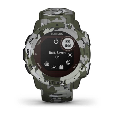 Smartwatch Garmin Instinct Solar Camo, GPS, karikim me diell, jeshile kamuflazh