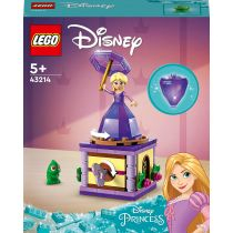 Lodër ndërtimi LEGO Disney Princess 43214 Twirling Rapunzel, set koleksionues, për fëmijë 5+