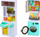 Сет играчка бања 4 во 1 Bathroom Play Set, со аксесоари, 35x26x8cm, шарен