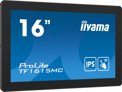 Monitor me prekje iiyama ProLite TF1615MC-B1, 15.6", kapacitiv, i zi
