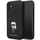 Kllëf telefoni Karl Lagerfeld KLHCN61SMHKNPK për iPhone 11/Xr 6.1", silikon, i zi