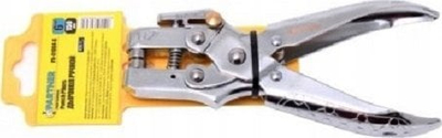 Pinca 2 në 1 Partner, shpuese vrimash dhe perçinash, 150mm, metalike