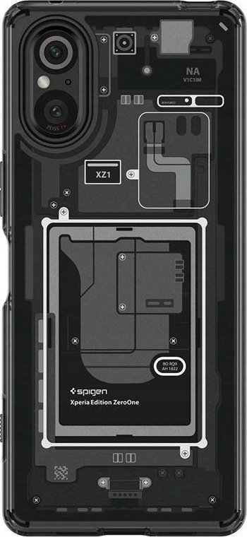 Mbulesë telefoni Spigen Ultra Hybrid Zero One, për Sony Xperia 5 V, transparente