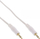 Kabllo audio InLine 99942W, Jack 3.5mm në Jack 3.5mm, 2m, e bardhë