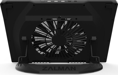 Bazë ftohëse laptopi Zalman ZM-NS3000, deri 17", USB, e zezë