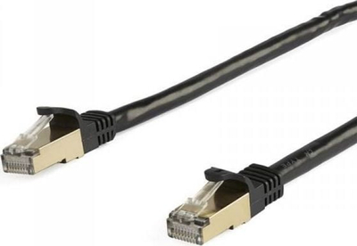 Kabllo rrjeti StarTech.com CAT6a, 5 m, 10 GbE, e zezë