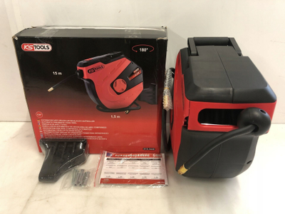 Автоматска калем за воздушно црево KS Tools 515.3440, 10mm, 15m, сива
