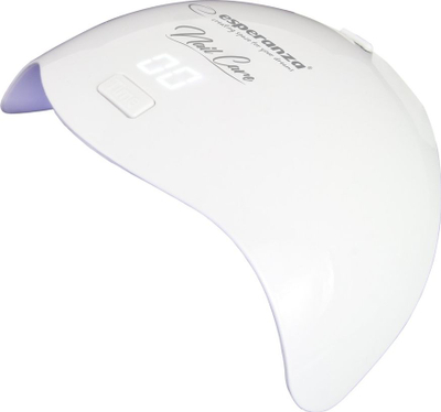 Llambë për thonj Esperanza (EBN008), LED UV, 400W, e bardhë