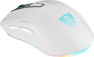 Гејминг глушец Motospeed V60, 5000 DPI, RGB, бел