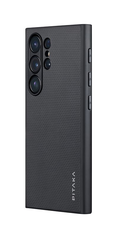 Mbrojtëse Pitaka MagEZ Case Pro 4 për Samsung Galaxy S24 Ultra, e zezë/e hirtë