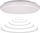 Plafon LED Adviti Round Ceiling, 30x30 cm, me sensor lëvizje, i bardhë