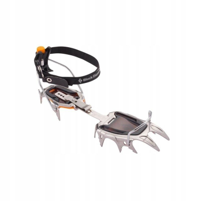Krampona për alpinizëm Black Diamond Sabretooth Pro, çelik inoks, 12 dhëmbë, argjend