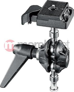 Глава за статив Manfrotto 155RC, Double Ball Joint, Quick Release, црна