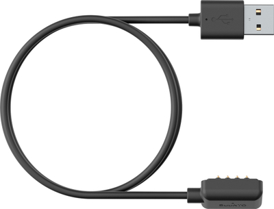 Kabllo karikimi Suunto SS022993000, magnetike, USB, e zezë