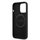 Kapak telefoni BMW BMHMP13LSLBLBK për iPhone 13 Pro / 13, silikon, MagSafe, i zi