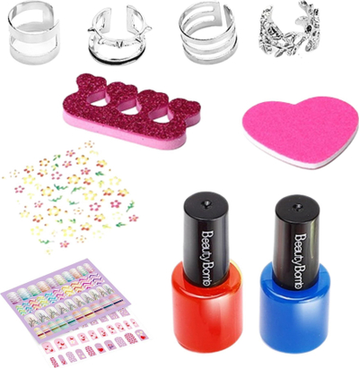 Set manikyri Maksik Nail Styling, për kalamaj, 3+ vjeç, shumëngjyrësh