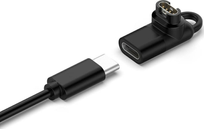 Adapter karikimi Beline USB C për orë Garmin, 5V 1A, i zi