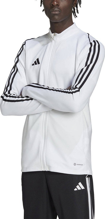 Bluzë sportive Adidas Tiro 23 League HS3501, AEROREADY, për burra, e bardhë