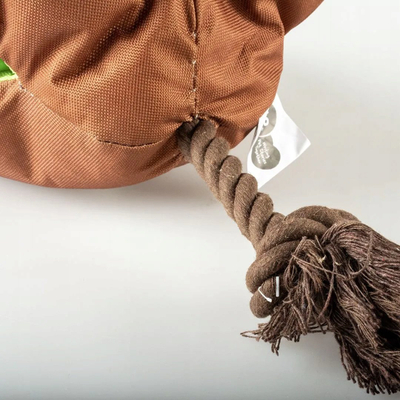Lodër interaktive për qen Duvoplus Snack Toy Kiwi, material pelush dhe Oxford, kafe jeshile