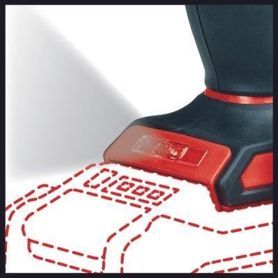 Stërvitëse me vidë Einhell TP-CD 18/60 Li BL Solo, 18V, brushless, e kuqe