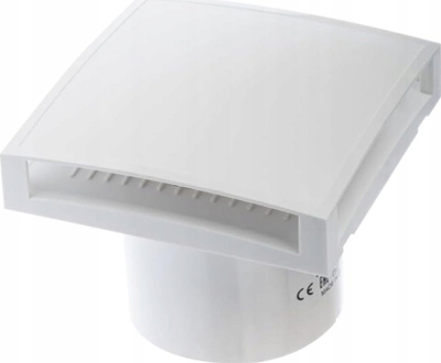 Ventilator banjo Euro3plast EET125, 125mm, 16W, i bardhë