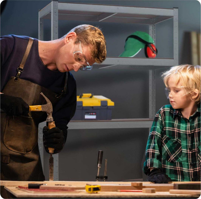 Складишен рафт Humberg, 180 x 100 x 50 см







