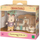 Set lodër Sylvanian Families Chocolate Rabbit Brother, figurë lepurush, mobilie banjoje