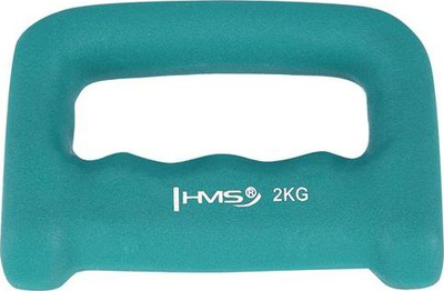 Peshë dore HMS CK20, neopren, 2 kg, e gjelbër