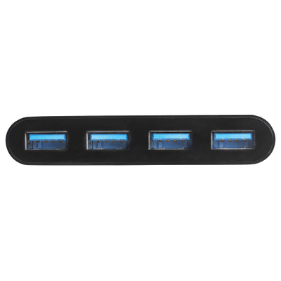 Hub USB me 4 porta StarTech HB30C4AB, USB C, USB 3.2 Gen 1, i zi