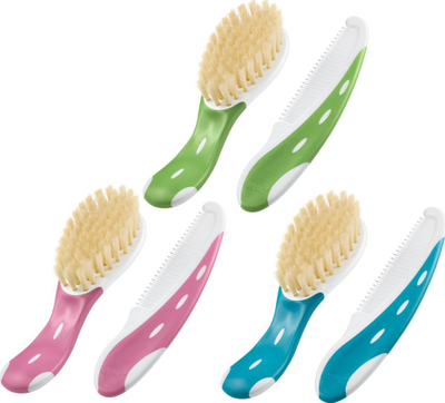 Set furçë dhe krehër për bebe NUK Baby Brush