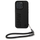Mbulesë telefoni BMW Signature Leather Wordmark Cord për iPhone 16 Pro Max 6.9", lëkurë, e zezë