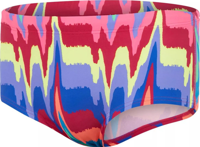 Rroba banje për çuna Speedo Rainbow Wave, 17cm, Endurance+, shumëngjyrëshe kuqe rozë