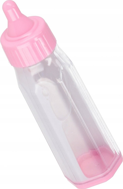 Biberon lodër MEGA CREATIVE Magic Bottle, efekt magjik qumështi, kapak plastik, rozë