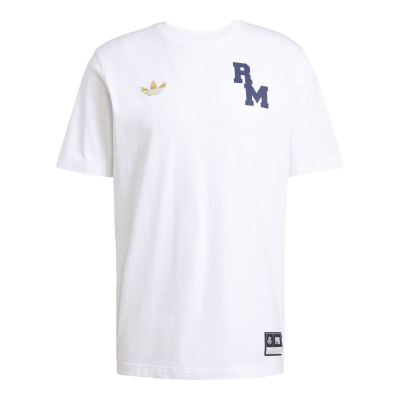 Спортска блуза Adidas Real Madrid VRCT Tee, за мажи, бела