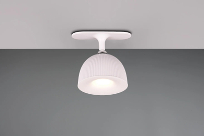 Llampë tavoline Reality Leuchten Maxima, LED, 41 cm, e bardhë