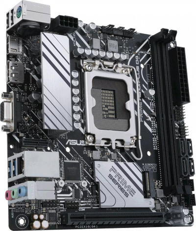 Pllakë amë ASUS PRIME H610I-PLUS D4-CSM, Intel H610, Socket 1700, 2 slota, Mini ITX