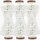 Ornament dekorativ për Krishtlindje CRAFT WITH FUN, bredh 7cm, set 6 copë, jeshil