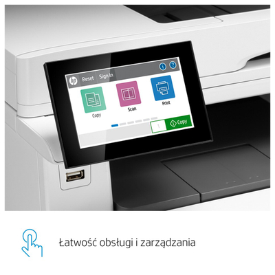 Pajisje multifunksionale HP LaserJet Enterprise MFP M480f, A4, lazer me ngjyra, e bardhë