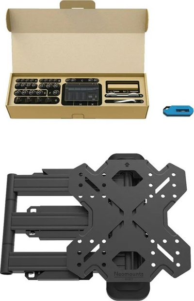 Mbajtëse muri për TV Neomounts WL40S-850BL12, 32"-55", 40 kg, e zezë