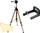 Tripod për telefon Fancier SB4163, lartësi e madhe pune, alumini, i zi