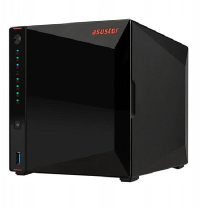 Сервер NAS Асустор Нимбустор 4 Ген2 AS5404T, 16GB RAM, Интел Целерон N5105